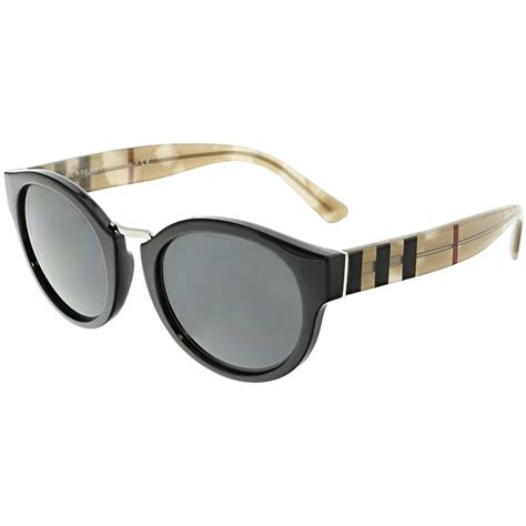 burberry women's round sunglasses|Burberry sunglasses women polar black.